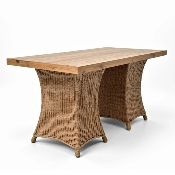Bandejas de Bamboo Rayado o mandala