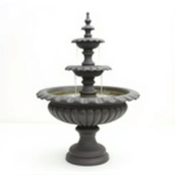Fuente de Agua con Pie Aluminio Fundido